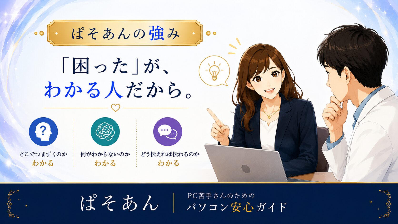 ④ ぱそあんの強み