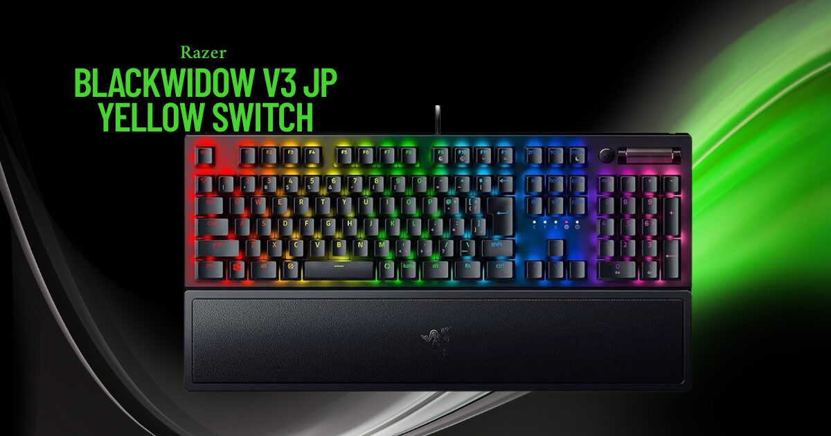 Razer BlackWidow V3 JP Yellow Switch